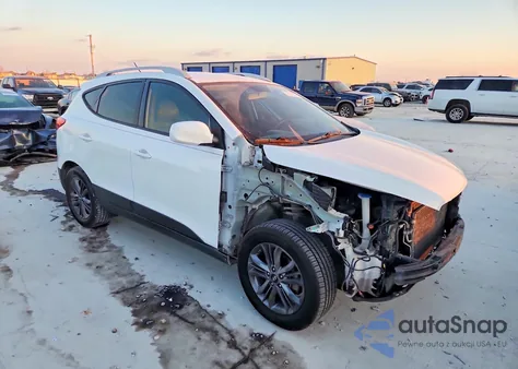 2015 Hyundai Tucson Limited z USA, uszkodzony, nr VIN KM8JU3AG3FU078419